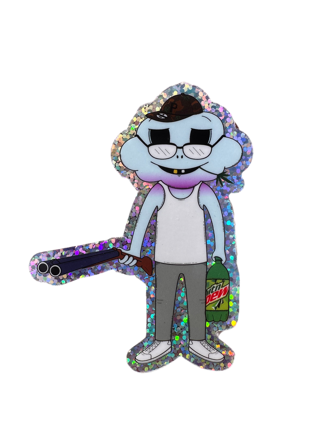 “Trashy Clouds” - Sticker