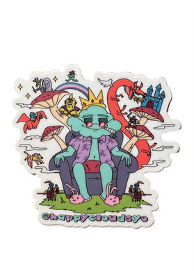 “King Clouds” - Sticker