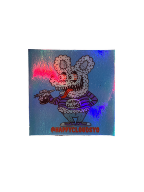 “Cloud Fink” - Sticker (Holographic)