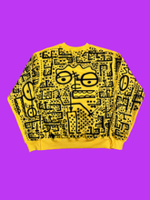 Load image into Gallery viewer, “Blickstynine” All Over Paint Crewneck - M