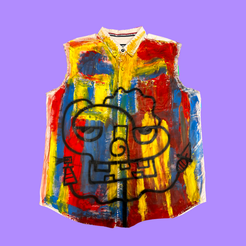 Dripped Up Vest - XL