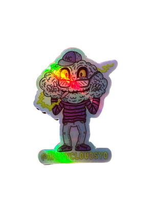 “Grossly Clouds” - Sticker