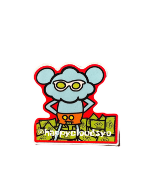 “Cloudy Mouse” - Sticker