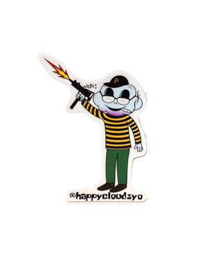 “Packy Clouds” - Sticker