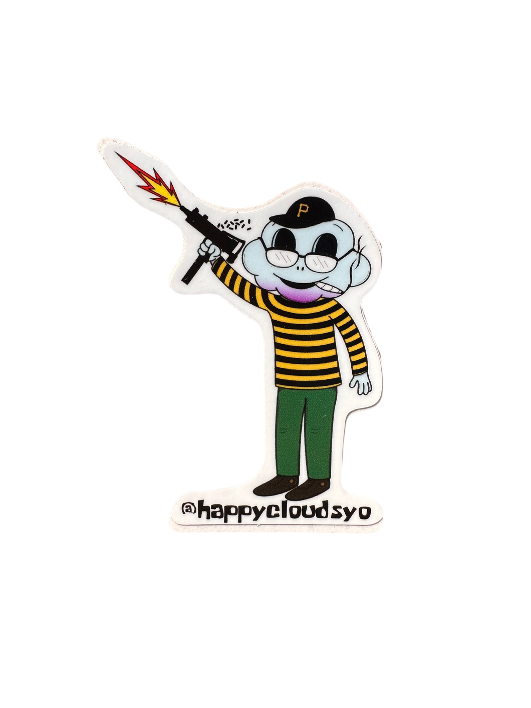 “Packy Clouds” - Sticker