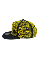 Load image into Gallery viewer, Black and Yellow P Hat
