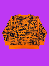 Load image into Gallery viewer, “Blickstynine” All Over Paint Crewneck - XL