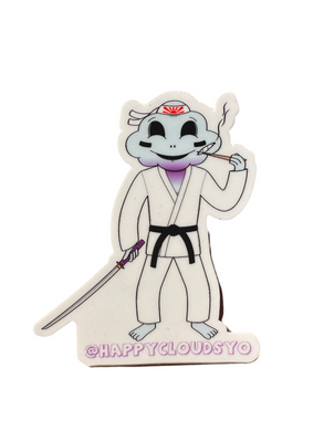 “Karate Clouds” Sticker