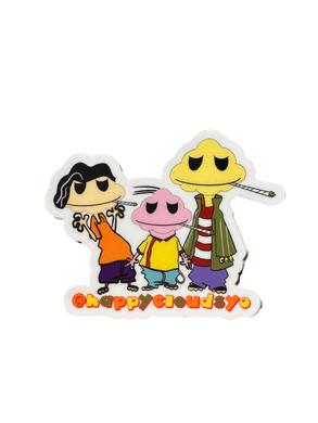 “Cloud, Cloudd, and Cloudy” - Sticker