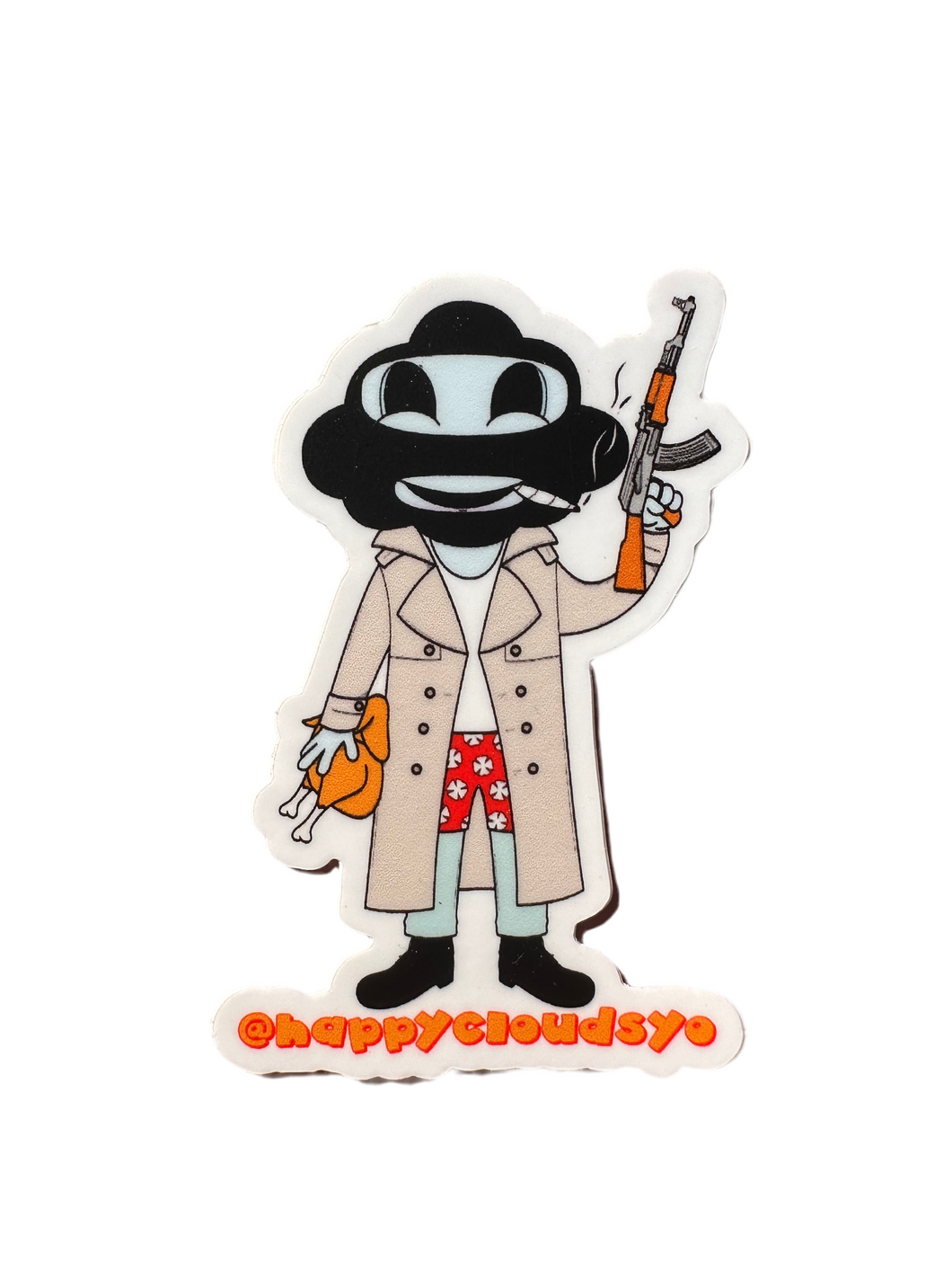 “Creepy Clouds” Sticker