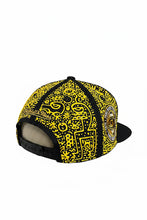 Load image into Gallery viewer, Black and Yellow P Hat