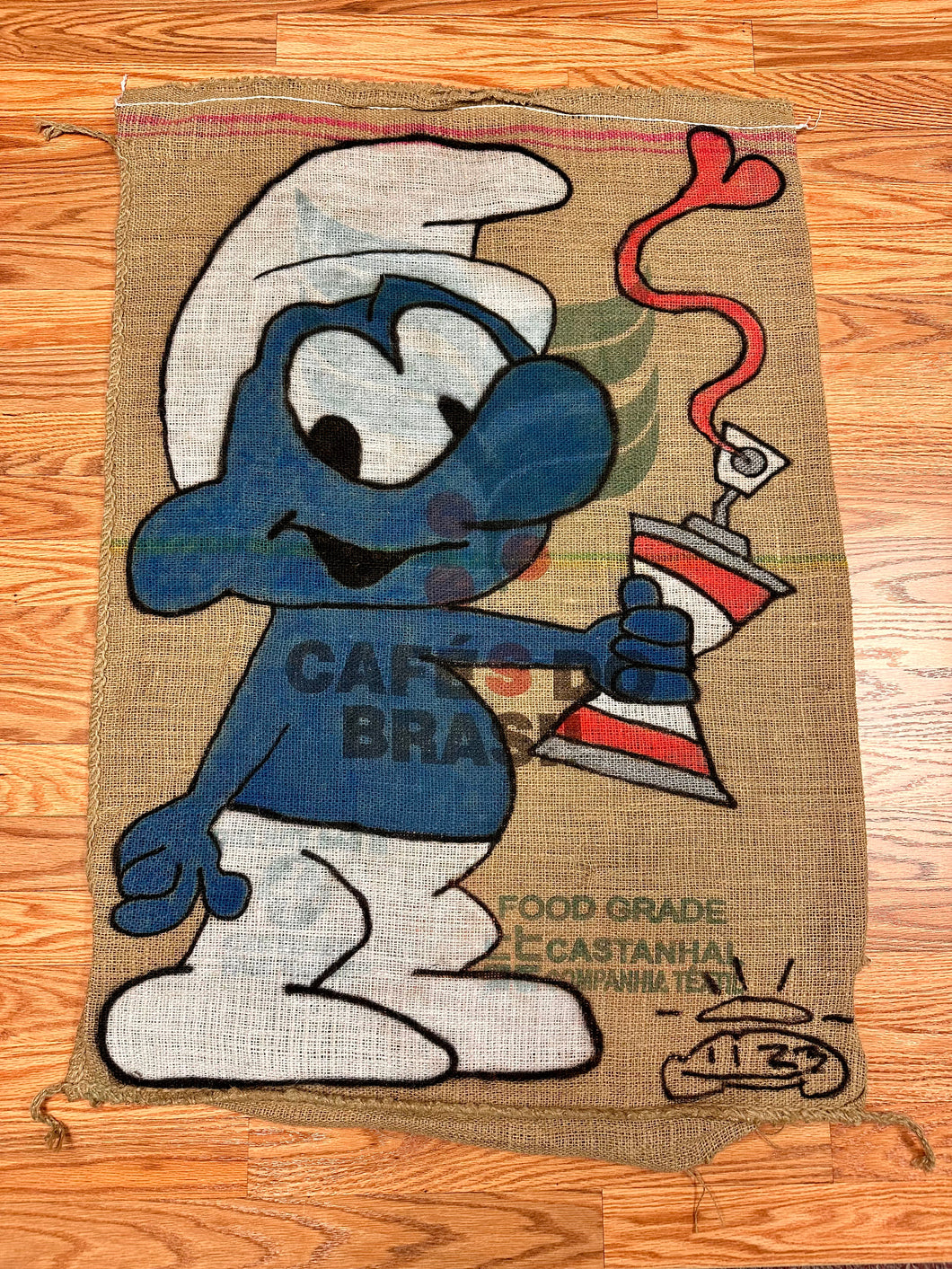 “Spraycan Smurf”