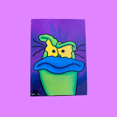 “Ed Bighead” - Canvas