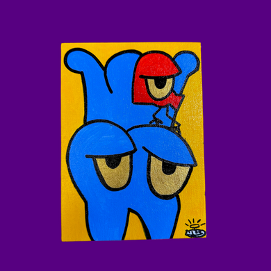 “Red Bird Buttpeaks” - Canvas